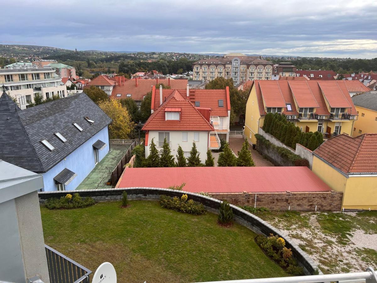 Panorama View Apartment In City Center Hévíz Eksteriør bilde